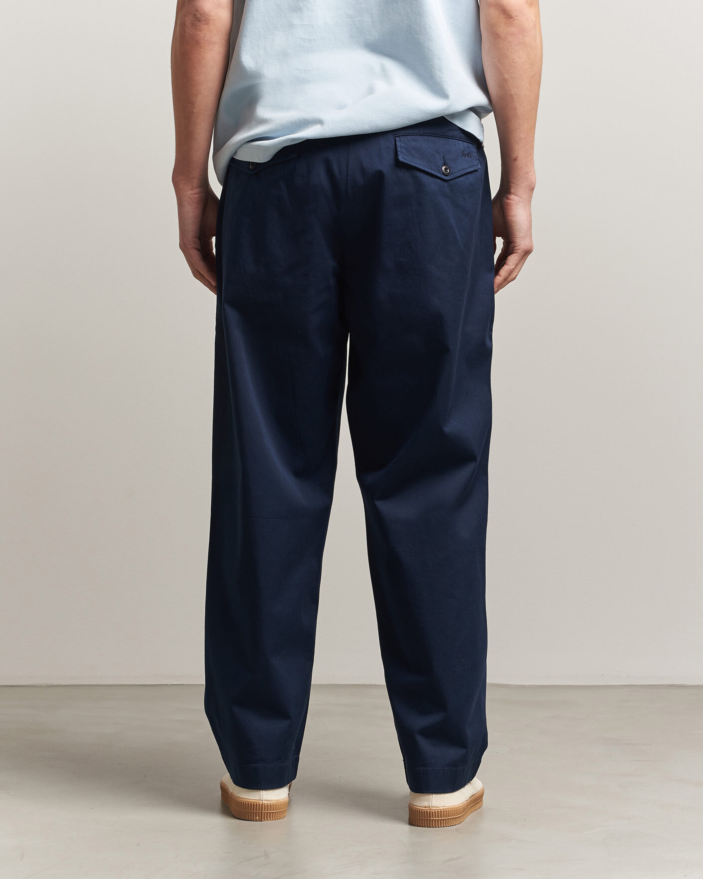 Herren | Hosen | Forét | Writer Relaxed Fit Pants Navy