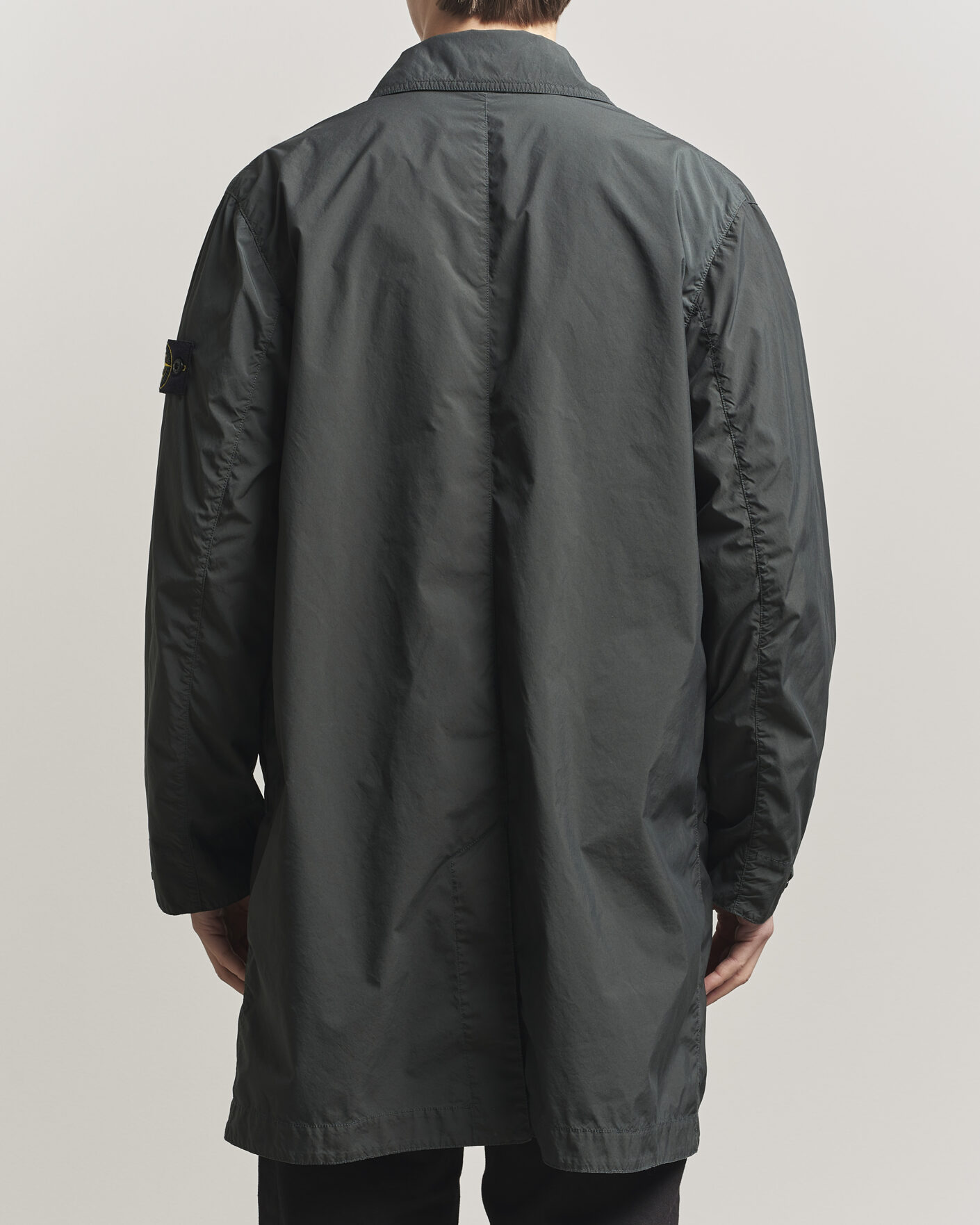 Herren | Jacken | Stone Island | Light Compact Car Coat Charcoal