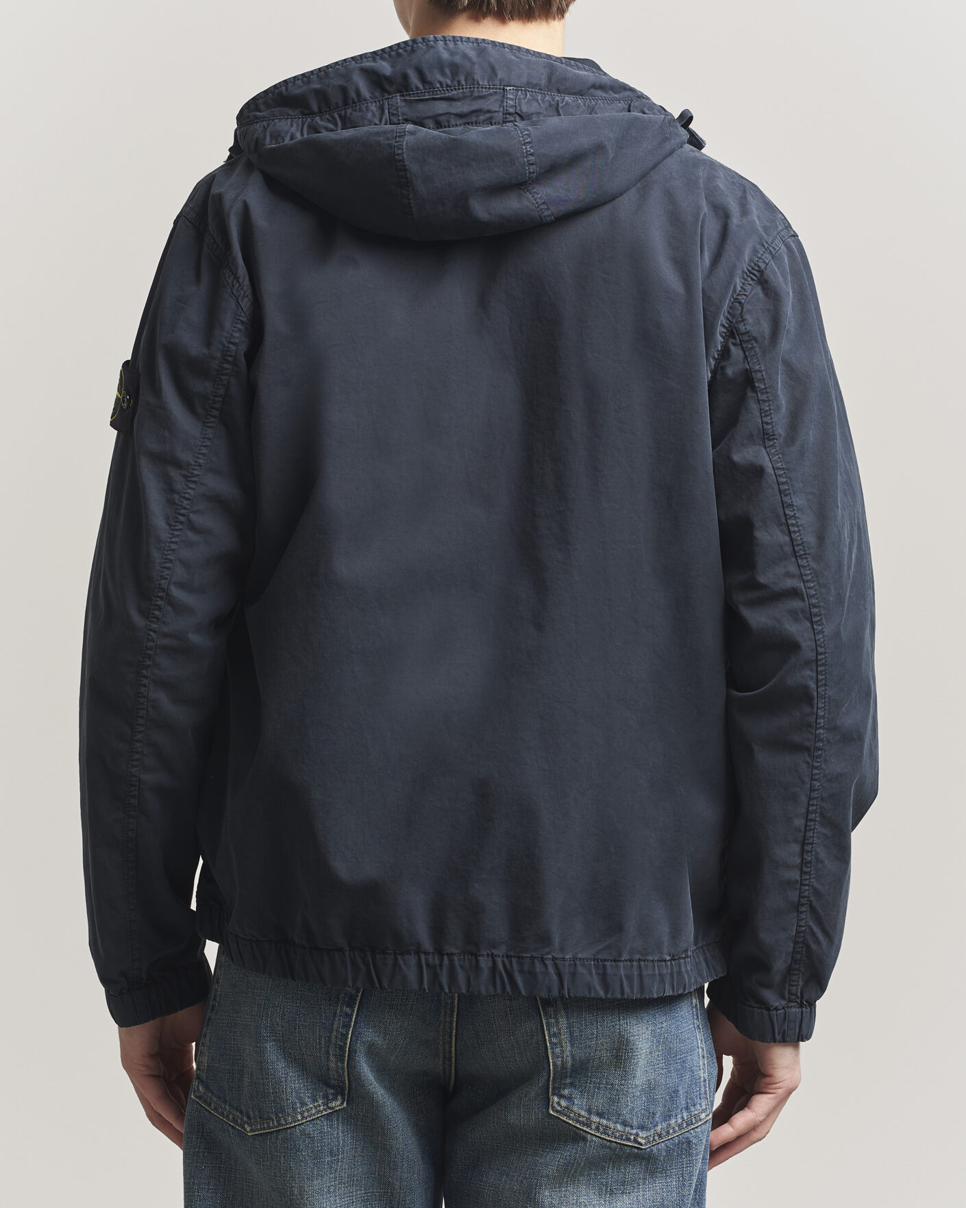 Herren | Jacken | Stone Island | Stretch Cotton Twill Hood Jacket Navy