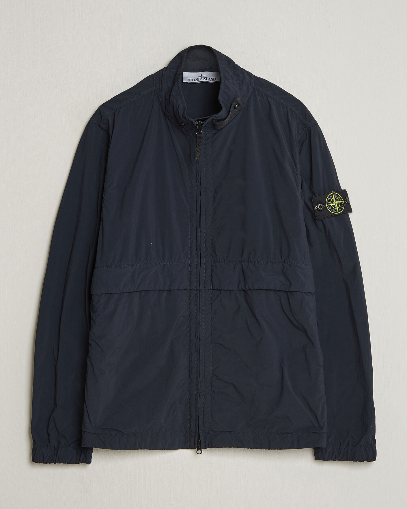 Herren | Jacken | Stone Island | Nylon Smerigliato-TC Stand Collar Jacket Navy