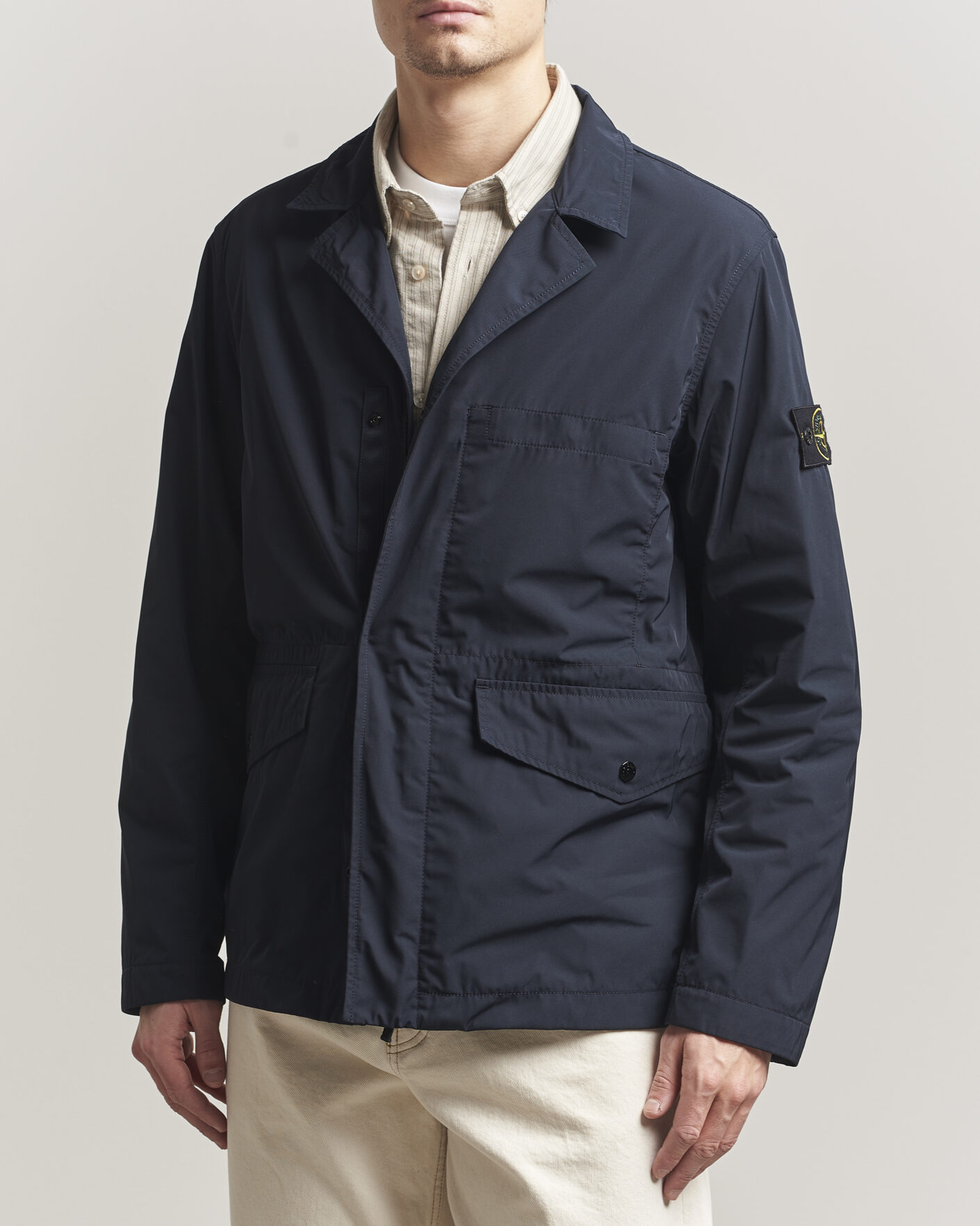 Herren | Jacken | Stone Island | Micro Twill Blazer Jacket Navy