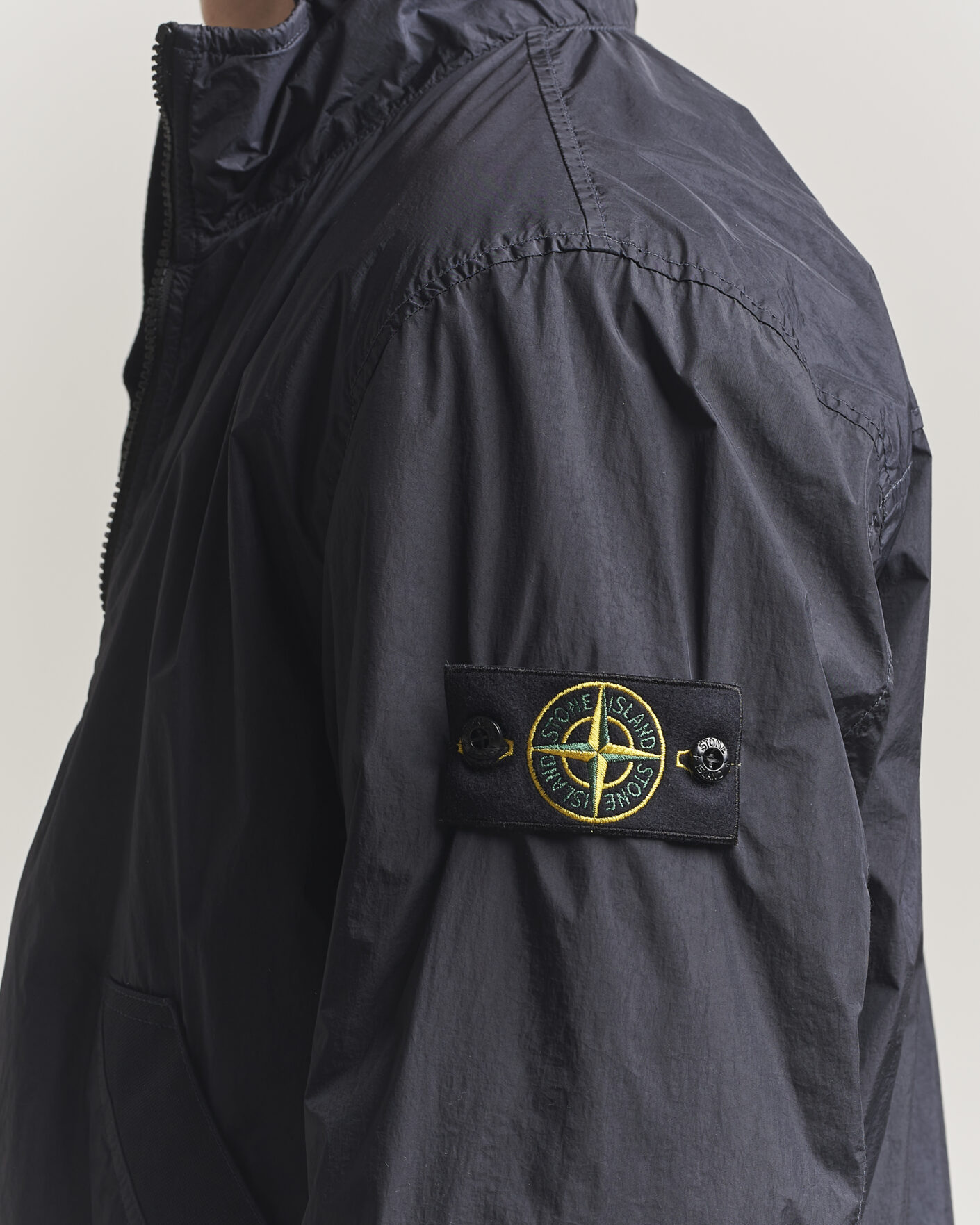 Herren | Jacken | Stone Island | Crinkle Reps Short Jacket Navy
