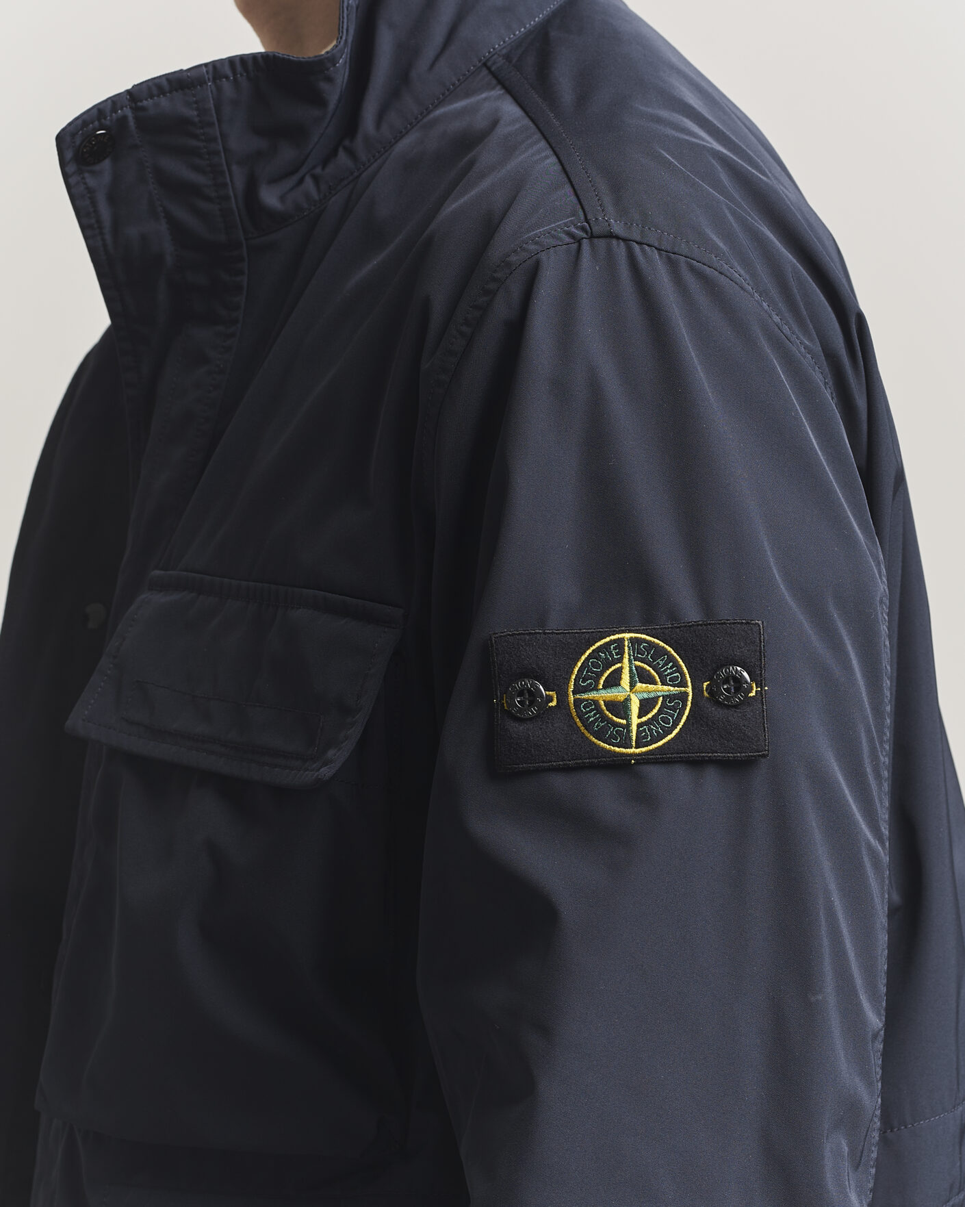 Herren | Jacken | Stone Island | Micro Twill Field Jacket Navy