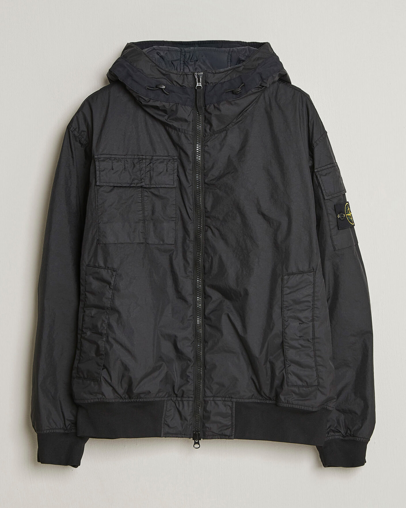 Herren | Jacken | Stone Island | Membrana 3L Hood Jacket Black