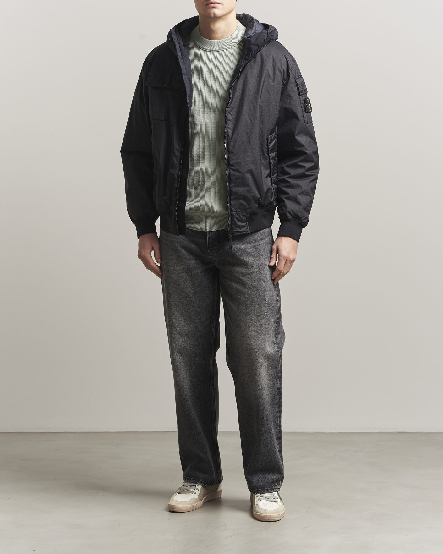 Herren | Jacken | Stone Island | Membrana 3L Hood Jacket Black