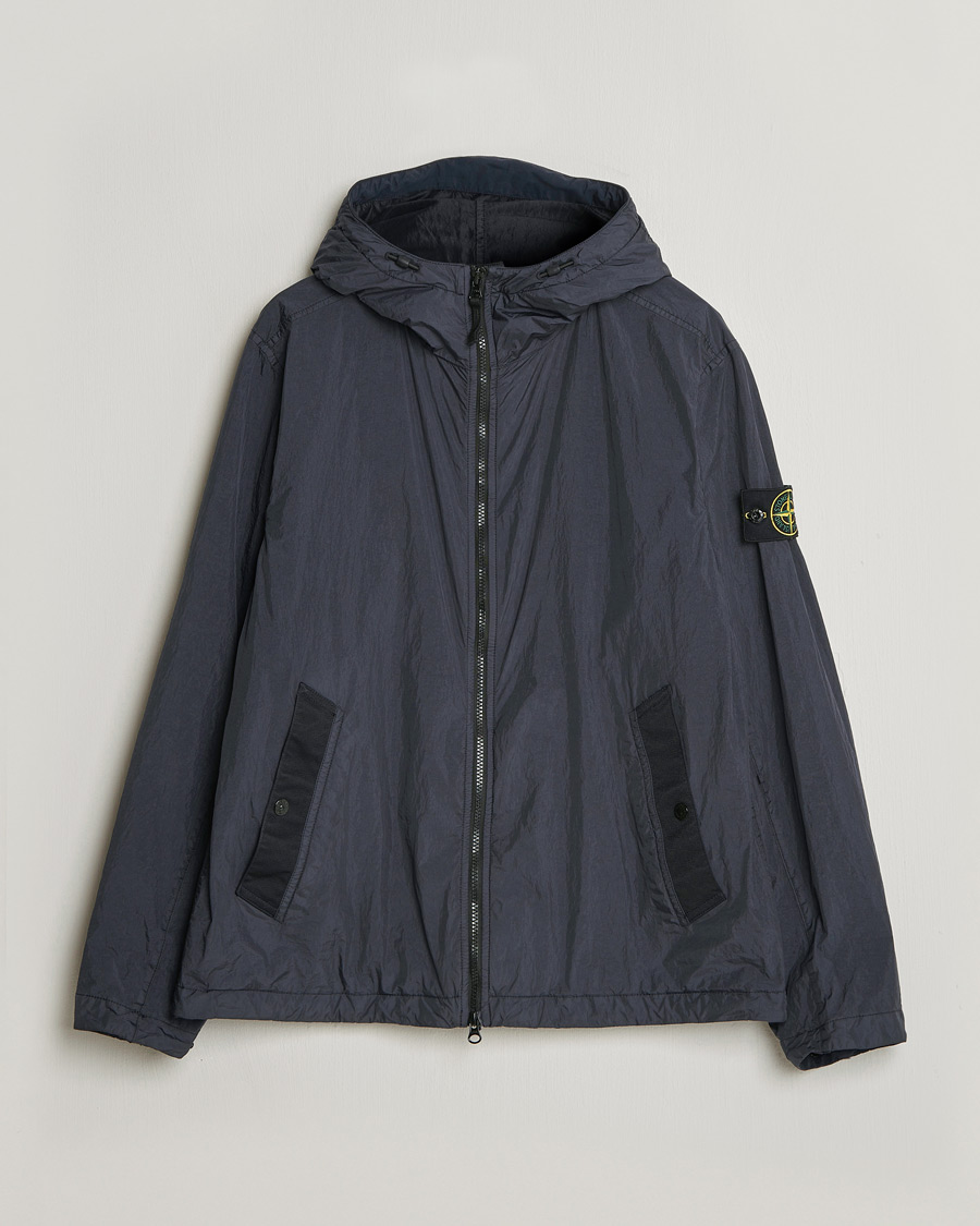 Herren | Jacken | Stone Island | Crinkle Reps Padded Hood Jacket Navy