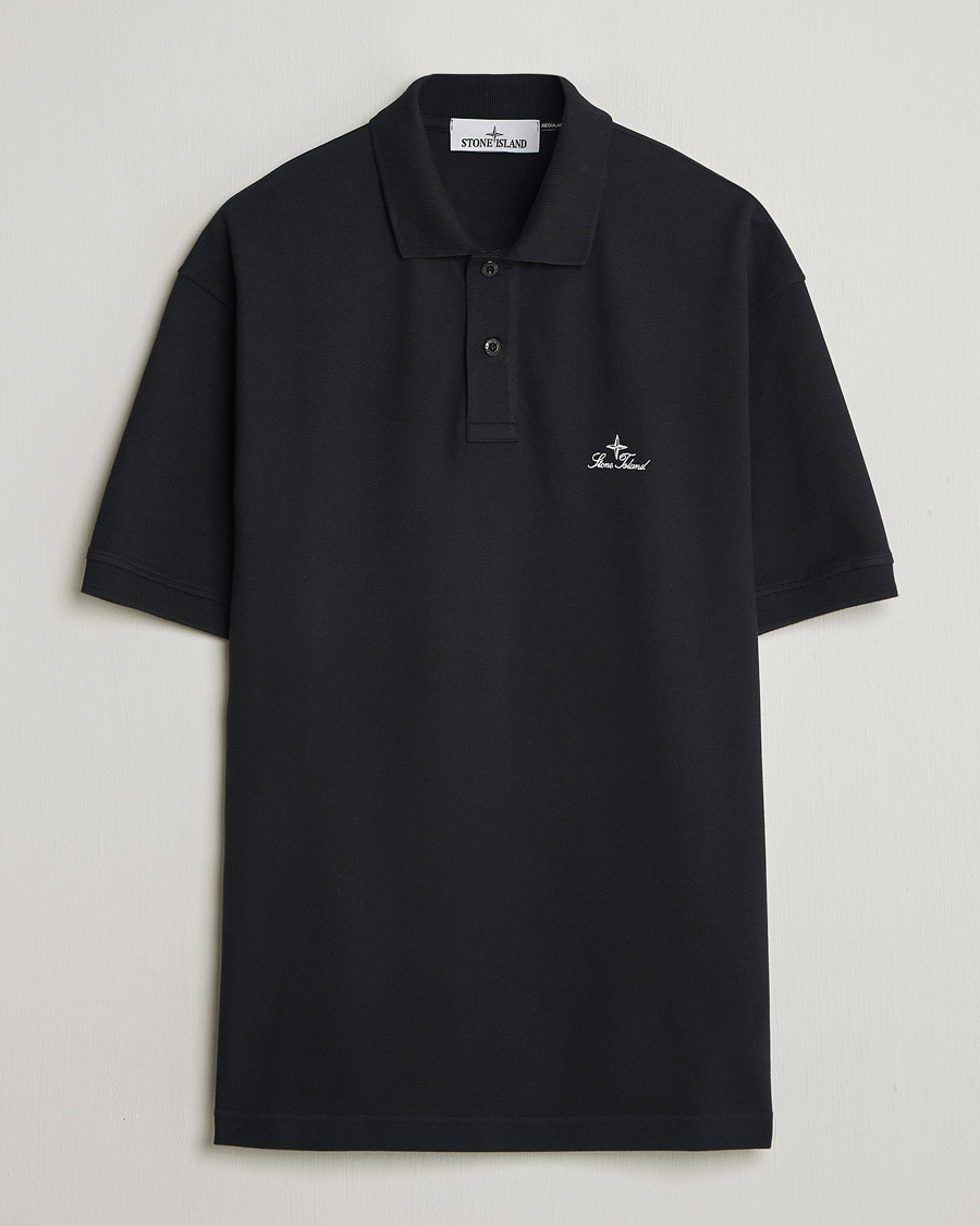 Herren | Poloshirts | Stone Island | Organic Cotton Pique Navy