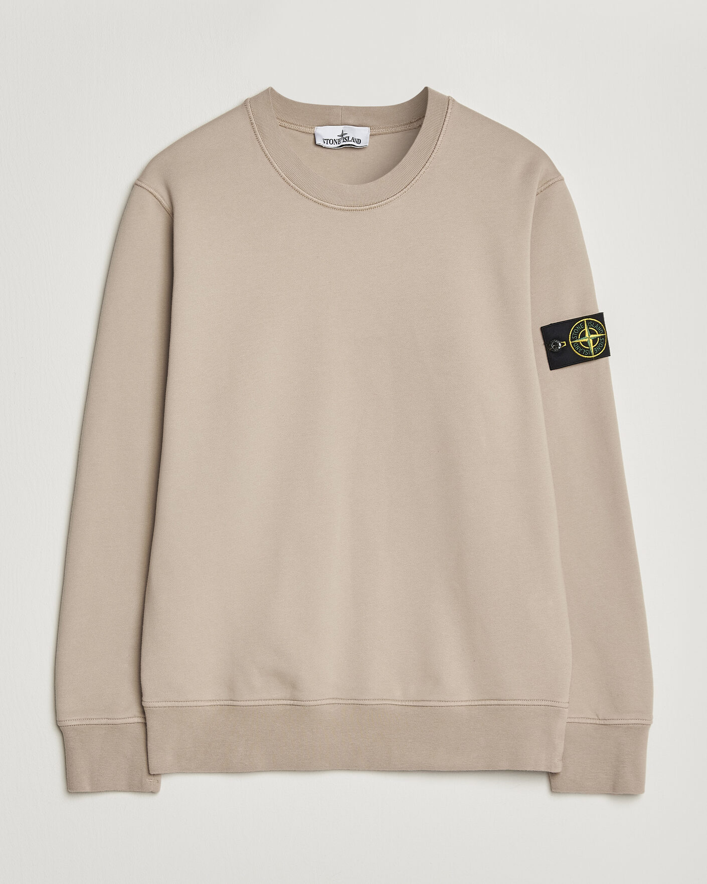 Herren | Pullover | Stone Island | Garment Dyed Fleece Sweatshirt Desert