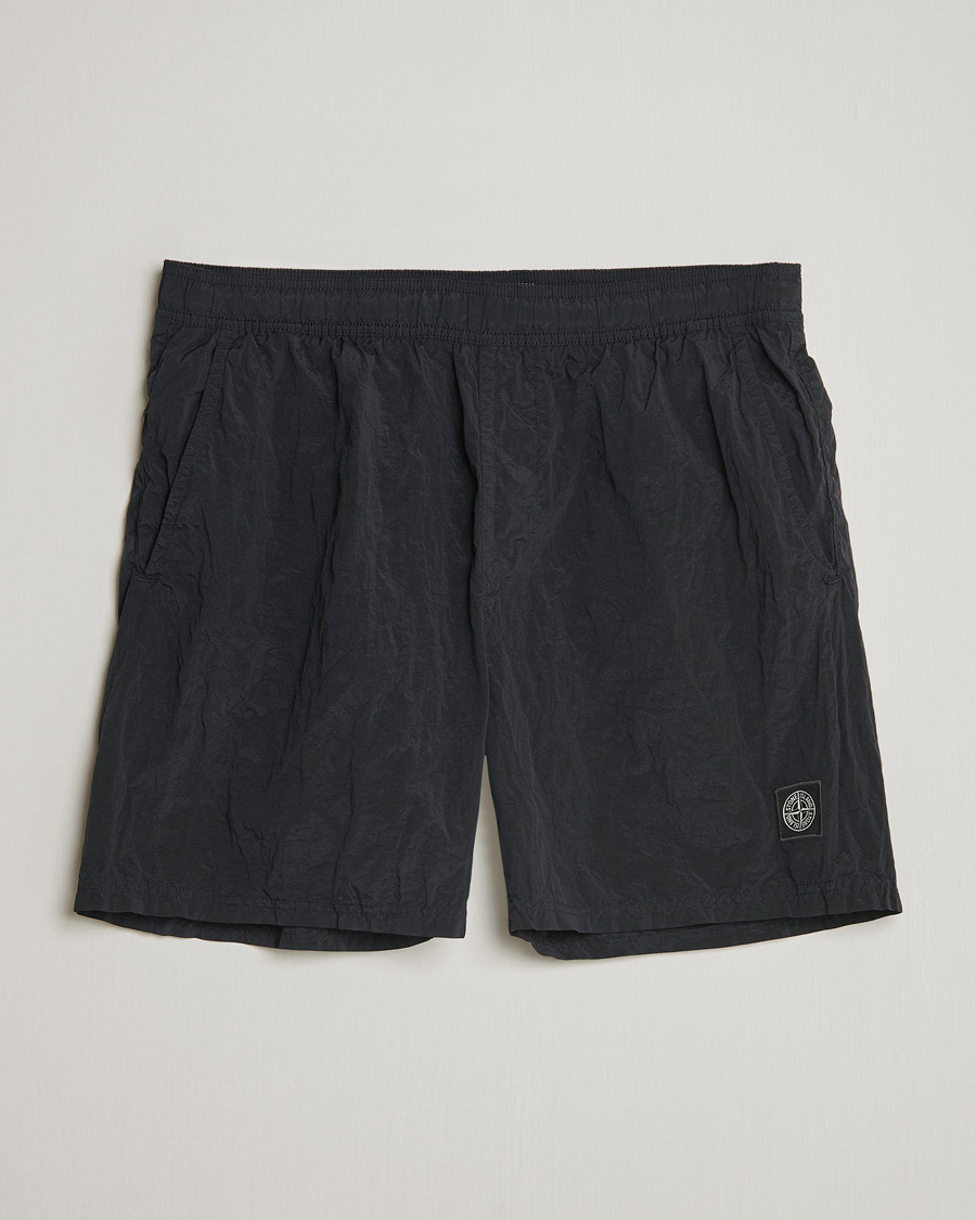 Herren | Badehosen | Stone Island | Nylon Metal Econyl Swimshorts Black