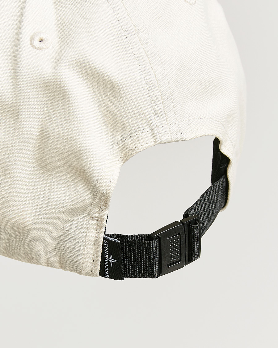Herren | Hüte & Mützen | Stone Island | Classic Cotton Logo Cap Ivory