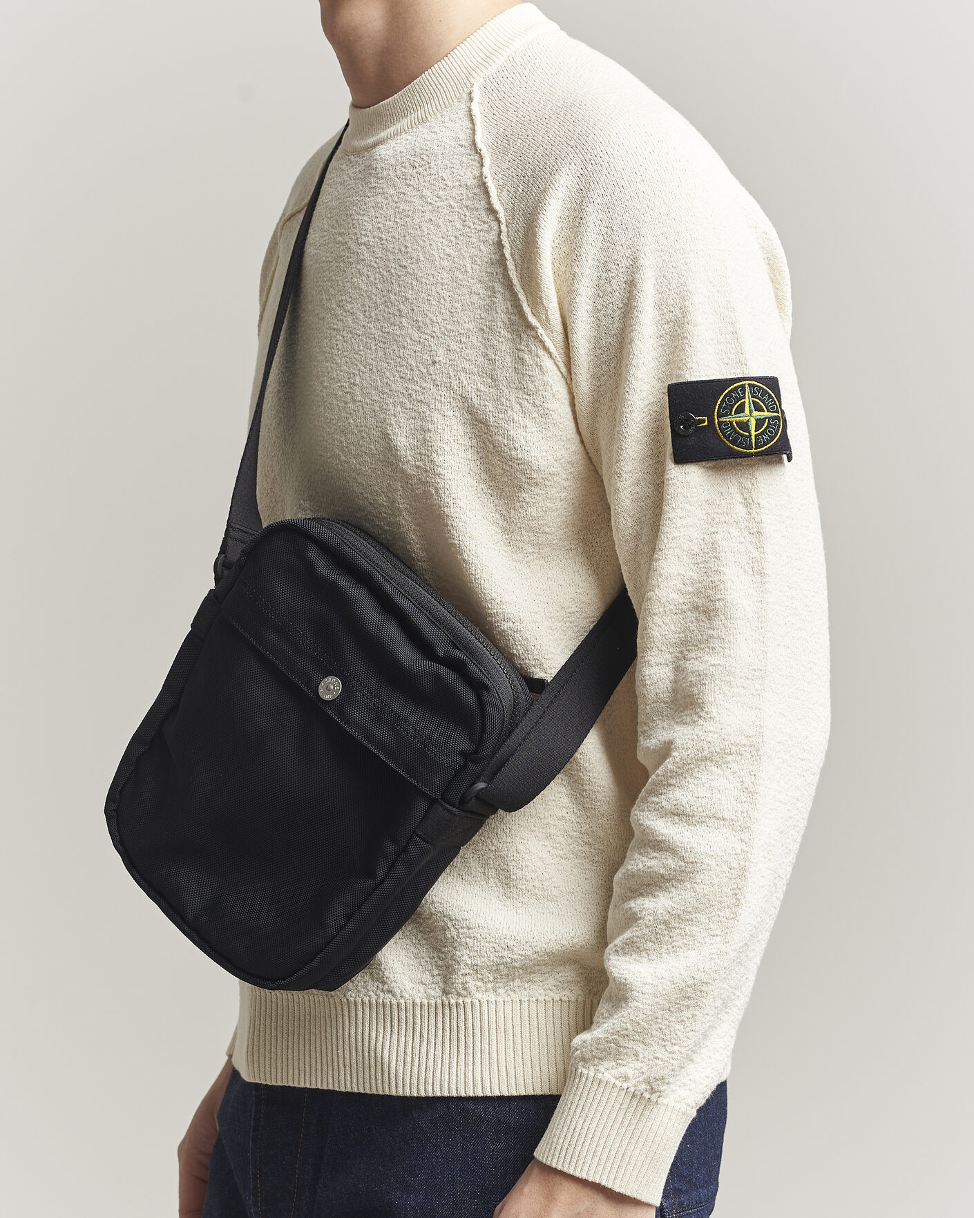 Herren | Taschen | Stone Island | Nylon Panama Cross Body Pouch Navy
