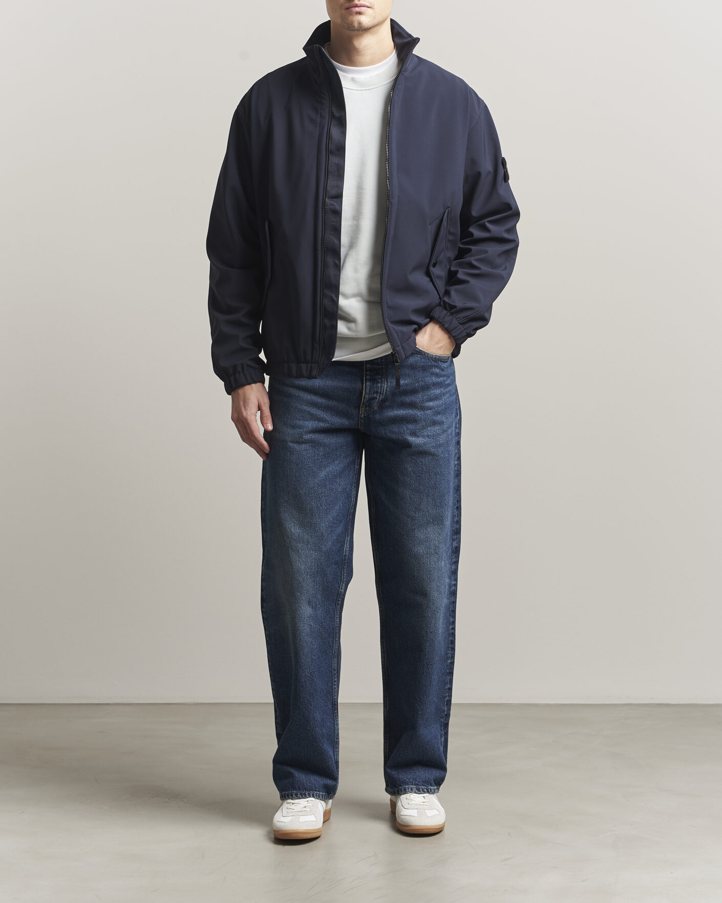 Herren | Jacken | Stone Island | Soft Shell Jacket Navy