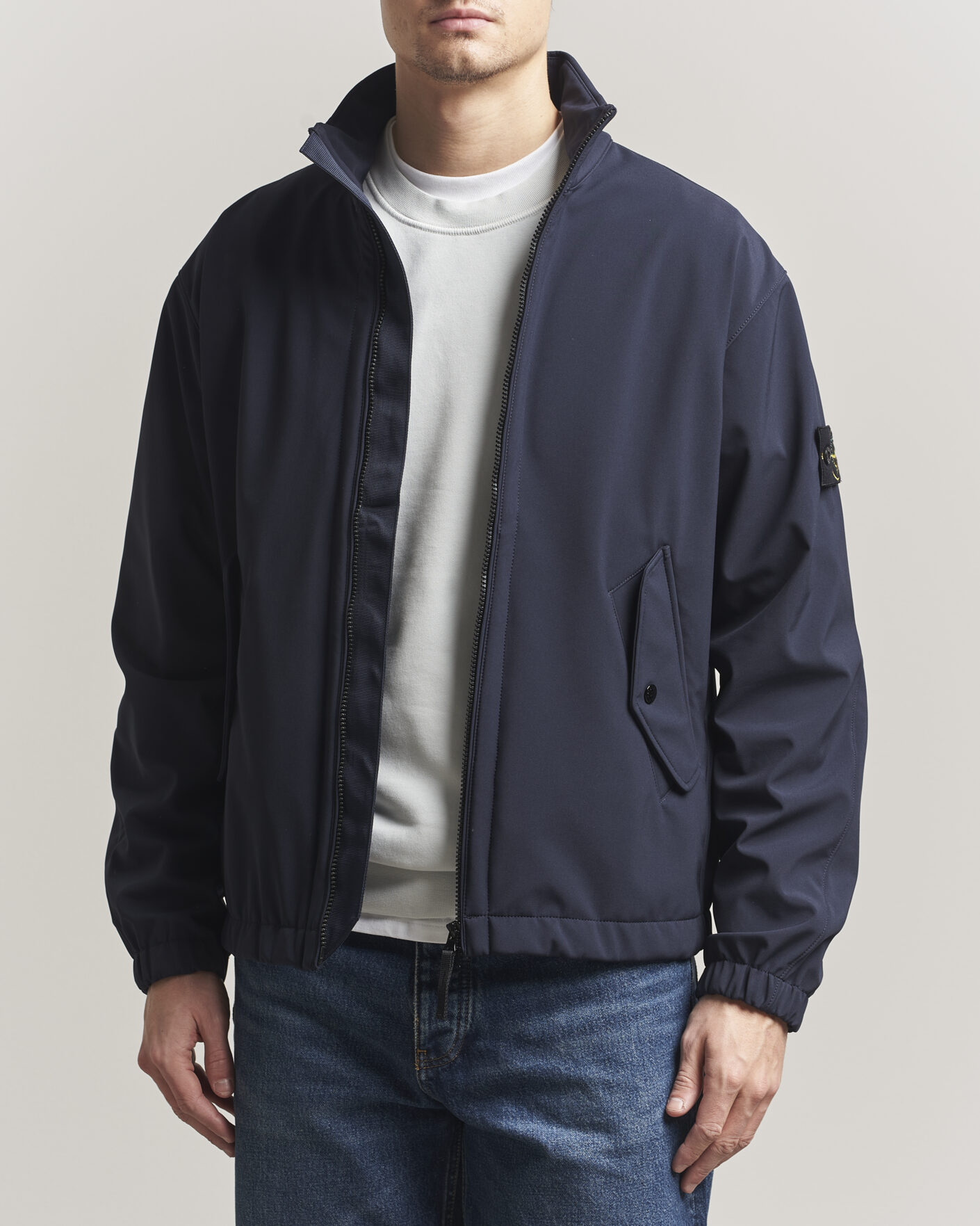 Herren | Jacken | Stone Island | Soft Shell Jacket Navy