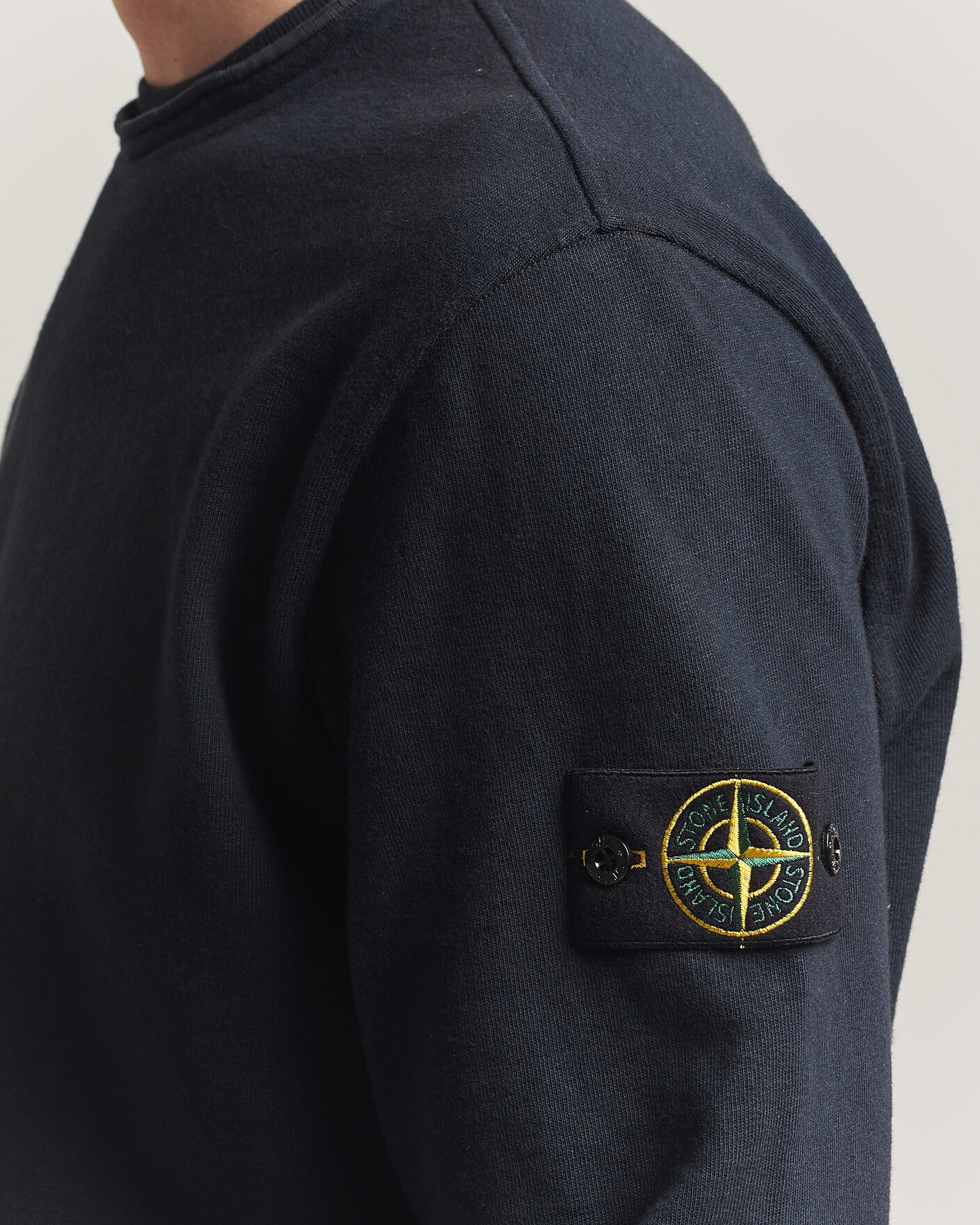 Herren | Pullover | Stone Island | Old Dyed Cotton Sweatshirt Navy