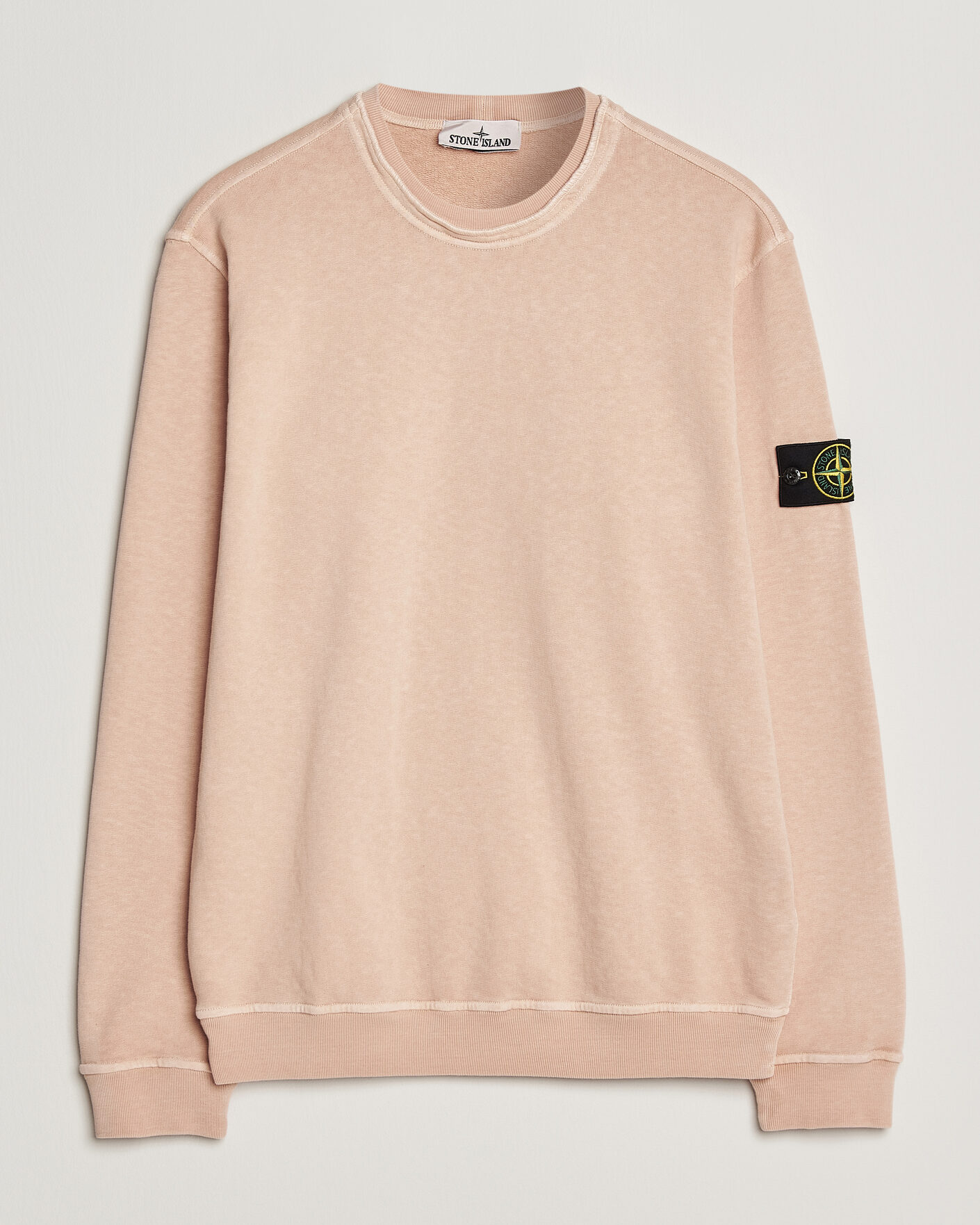 Herren | Pullover | Stone Island | Old Dyed Cotton Sweatshirt Plaster Pink