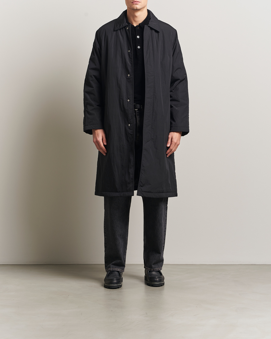 Herren | Jacken | Sunflower | Relaxed Nylon Coat Black