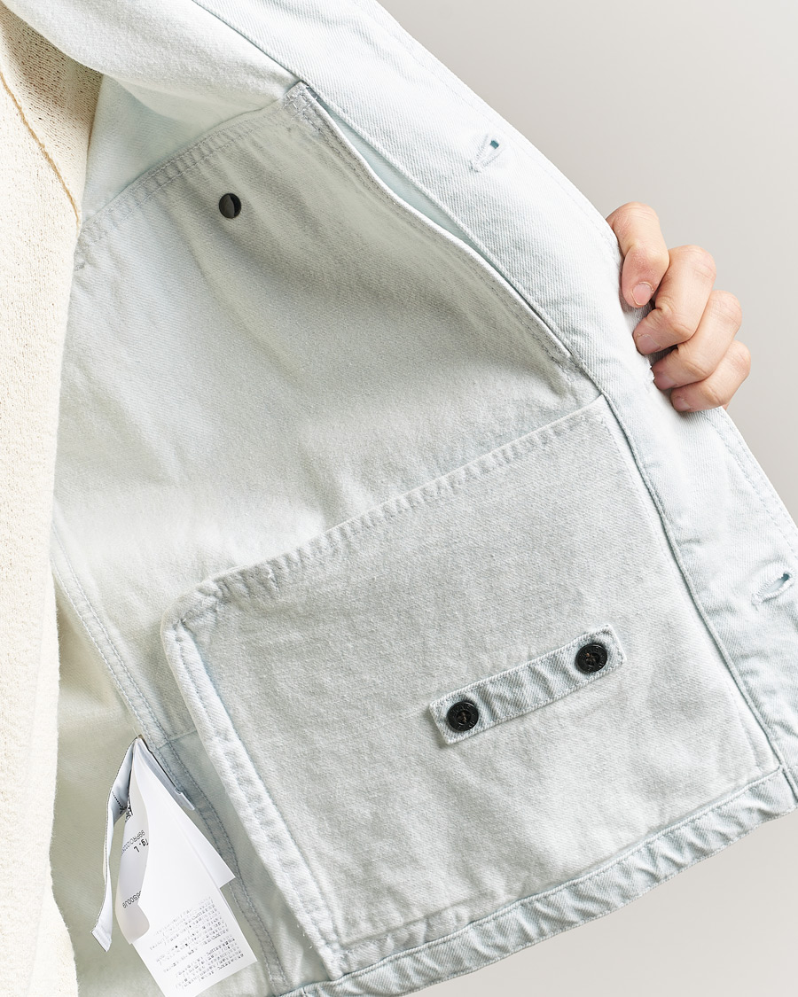 Herren | Jacken | Stone Island | Denim Jacket Ultra Bleached