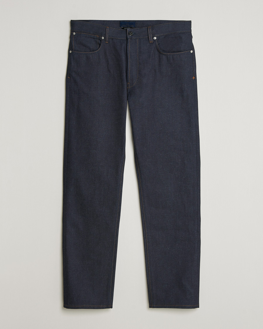 Herren | Jeans | Stone Island | Slim Fit Raw Denim Jeans Blue