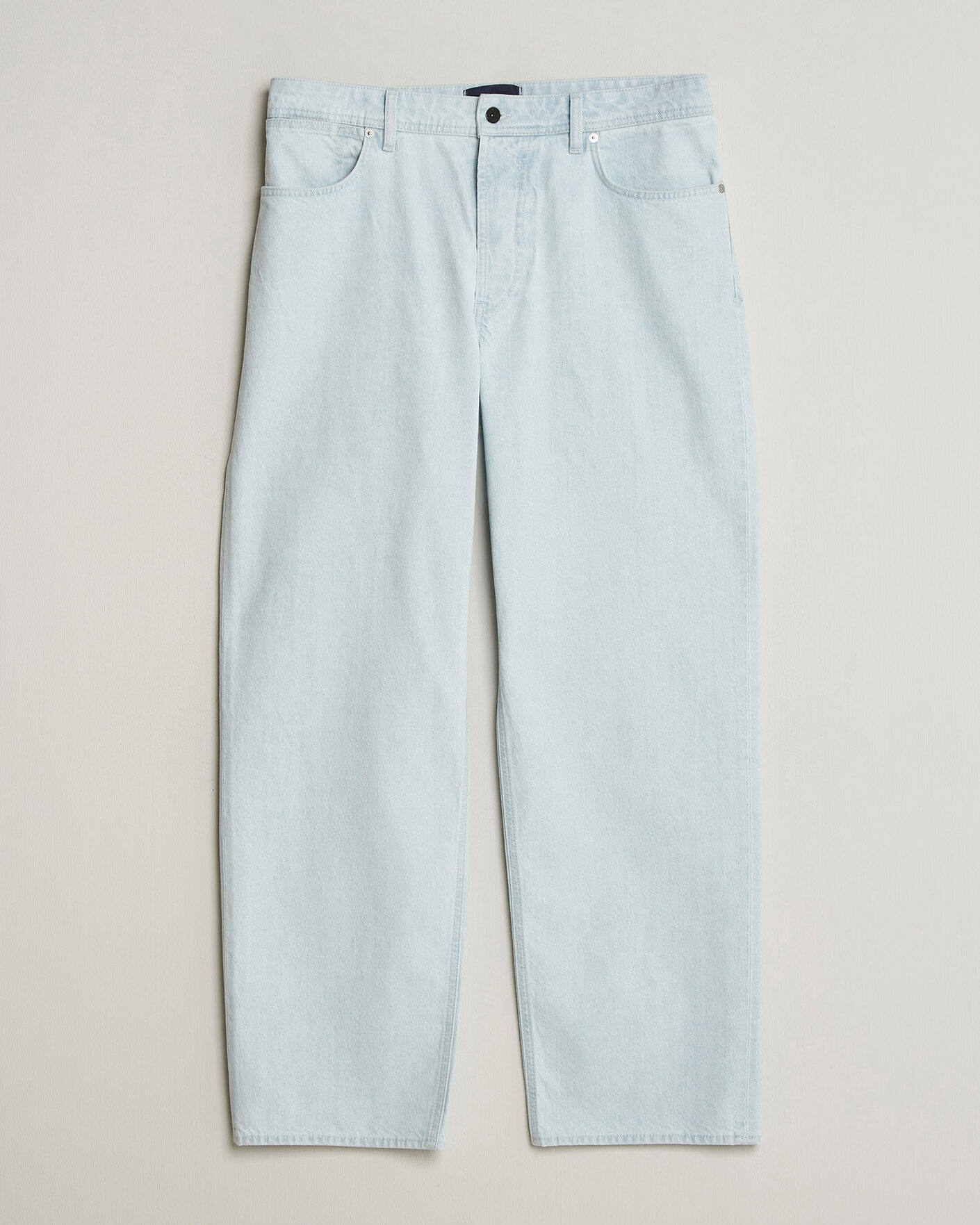 Herren | Jeans | Stone Island | Loose Fit Denim Jeans Blue Extra Bleach