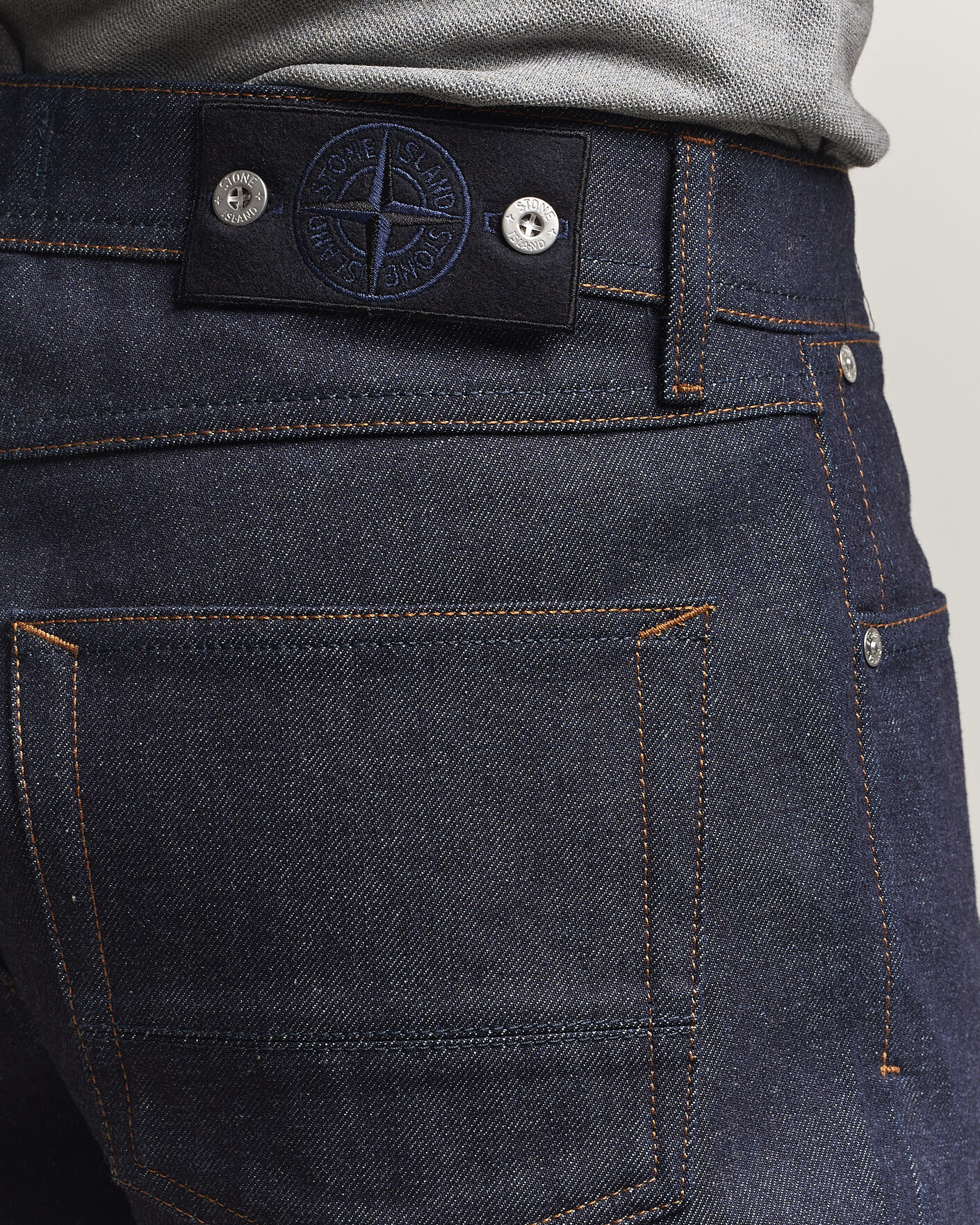 Herren | Hosen | Stone Island | Straight Fit Jeans Blue Raw