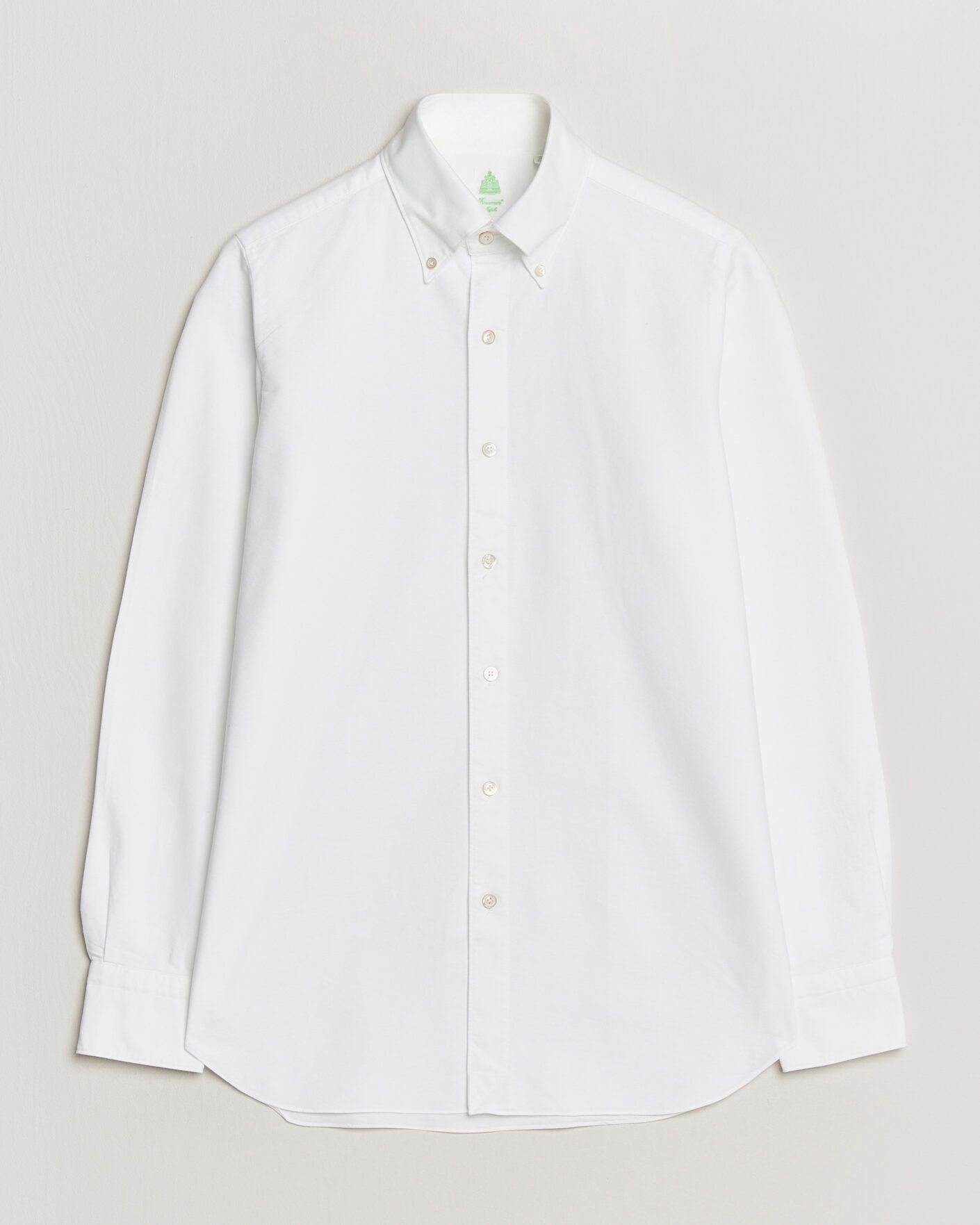 Herren | Hemden | Finamore Napoli | Gaeta Oxford Button Down Shirt White