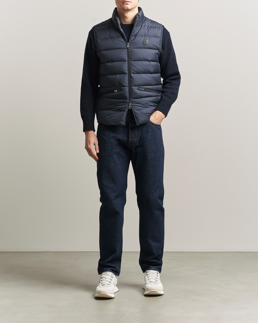 Herren | Westen | Moncler | Lechtal Down Vest Navy