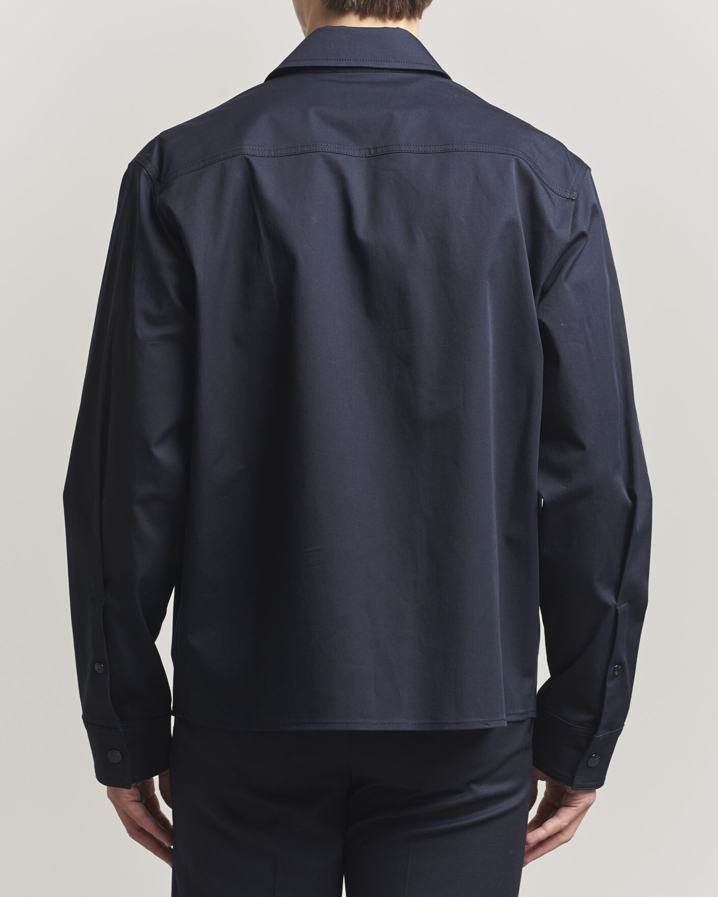 Herren | Hemden | Moncler | Zip Overshirt Navy