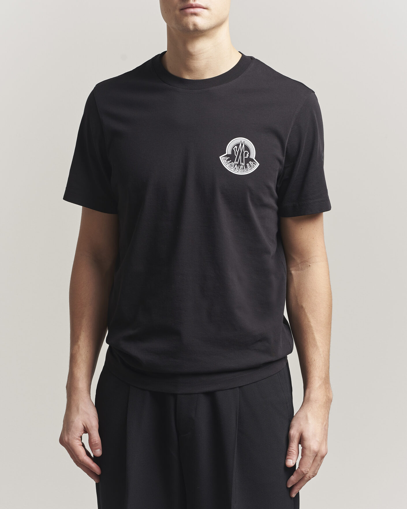 Herren | T-Shirts | Moncler | 3D Logo T-Shirt Black