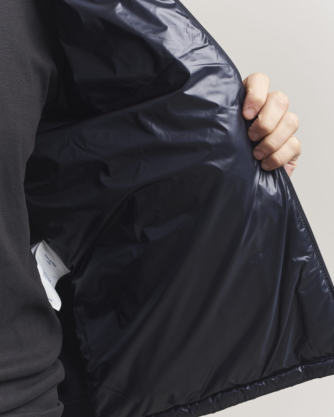 Herren | Jacken | Moncler | Hybrid Laque Zip Cardigan Navy