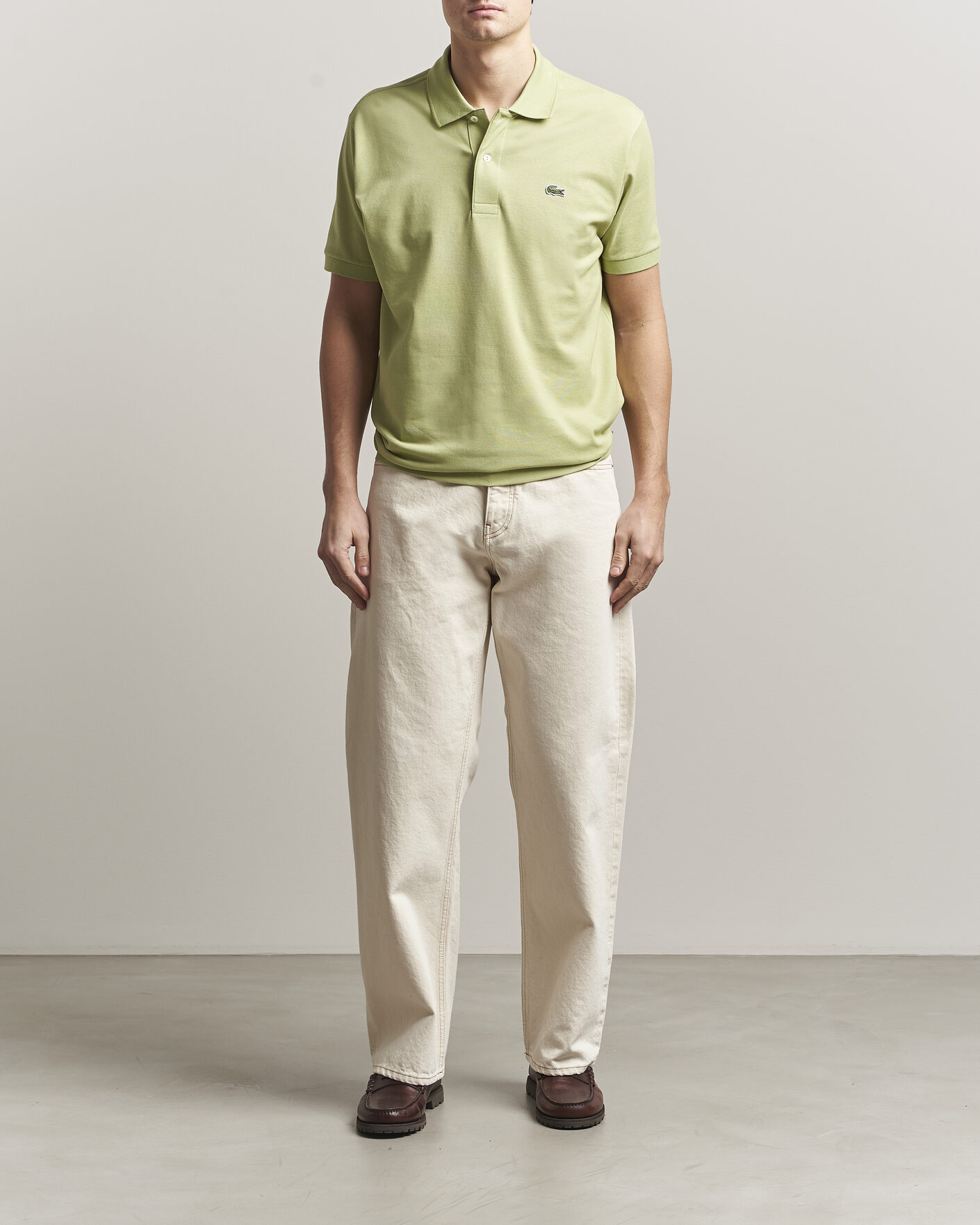 Herren | Poloshirts | Lacoste | Original Polo Piké Birch Green