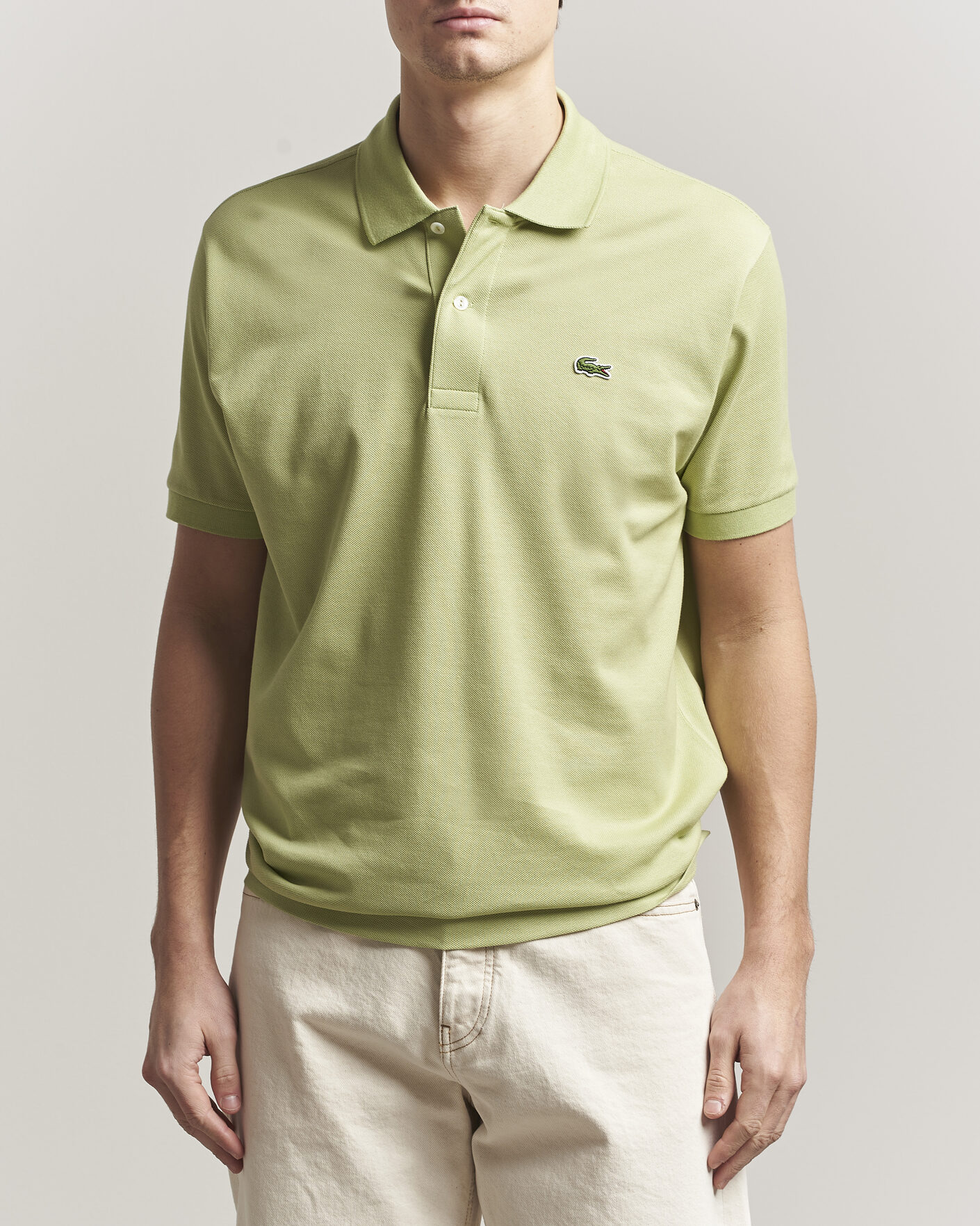 Herren | Poloshirts | Lacoste | Original Polo Piké Birch Green