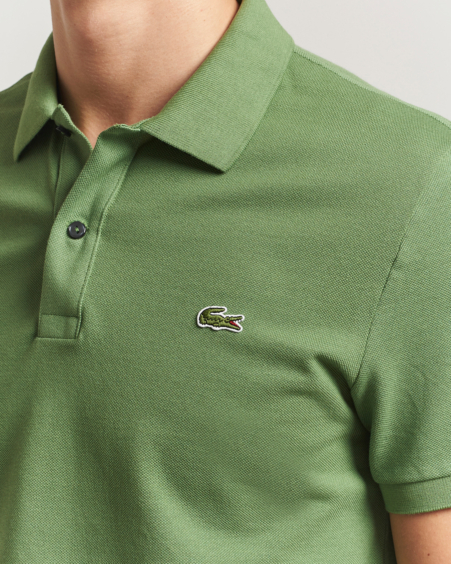 Herren | Poloshirts | Lacoste | Slim Fit Polo Piké Lettuce