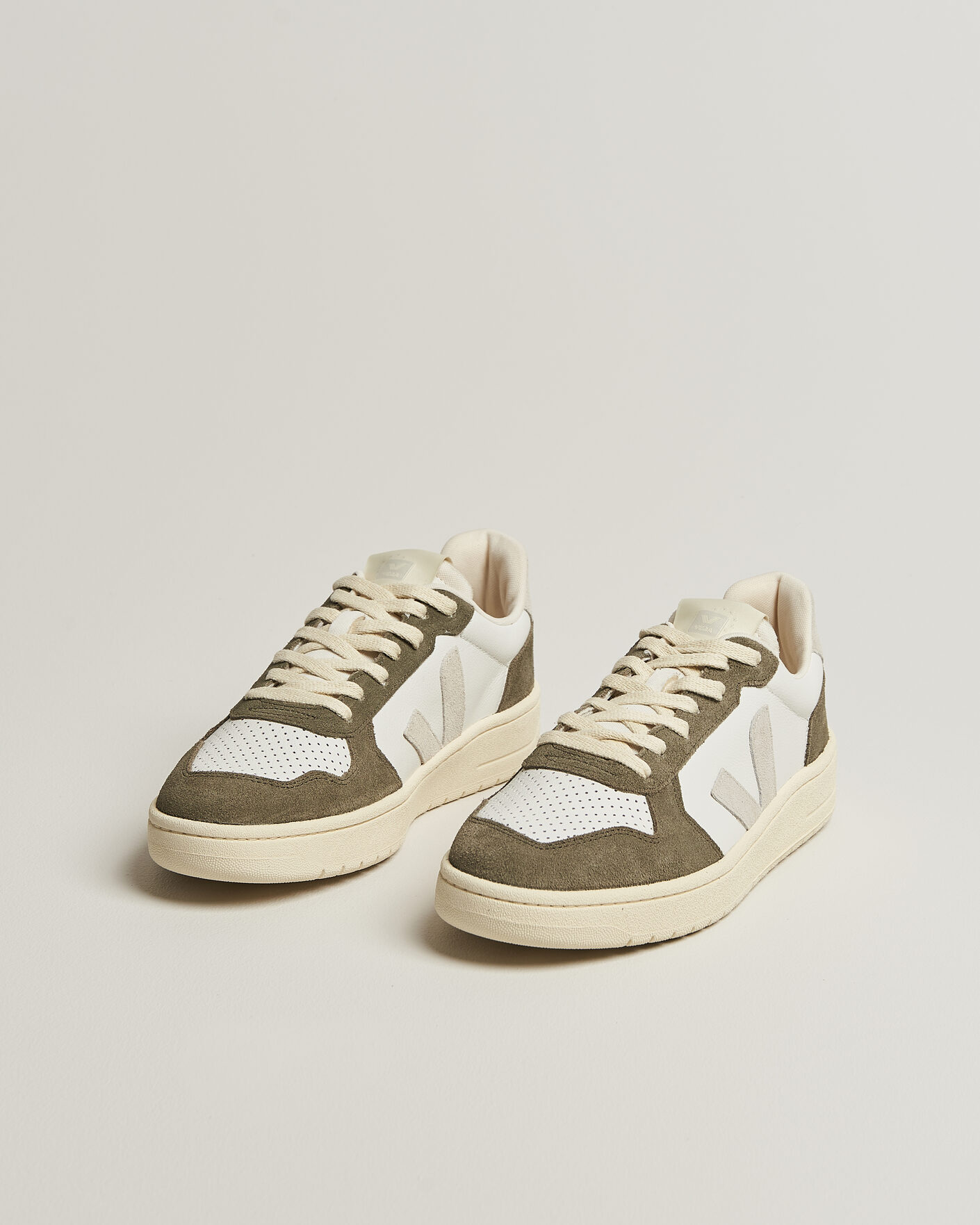 Herren | Sneaker | Veja | V-82 Sneaker White/Natural Khaki