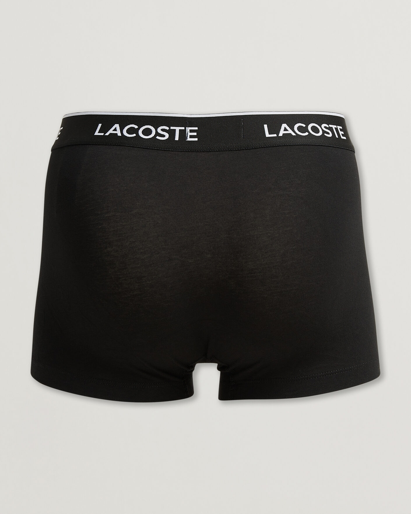 Herren | Unterwäsche | Lacoste | 3-Pack Stretch Cotton Trunks Black/White/Grey
