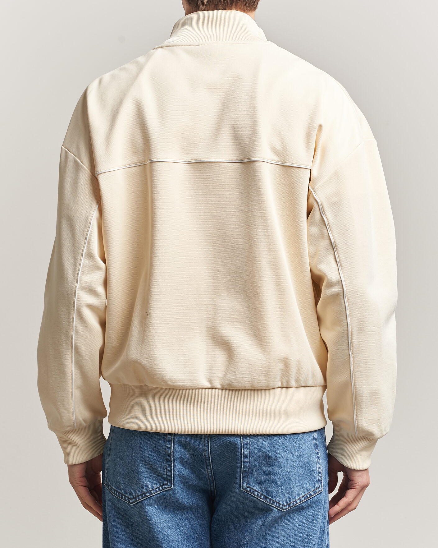 Herren | Pullover | Lacoste | Piqué Track Jacket Naturel Clair