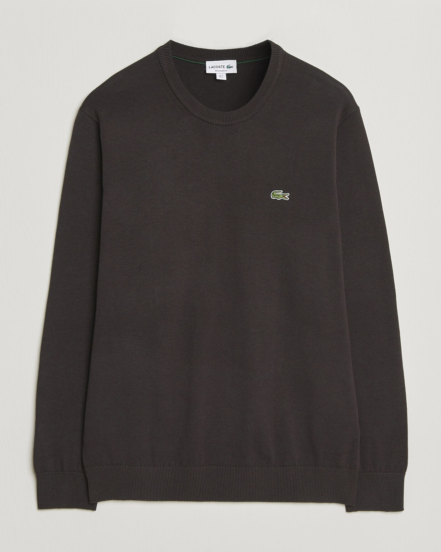 Herren | Pullover | Lacoste | Cotton Knitted Sweater Buffalo Brown