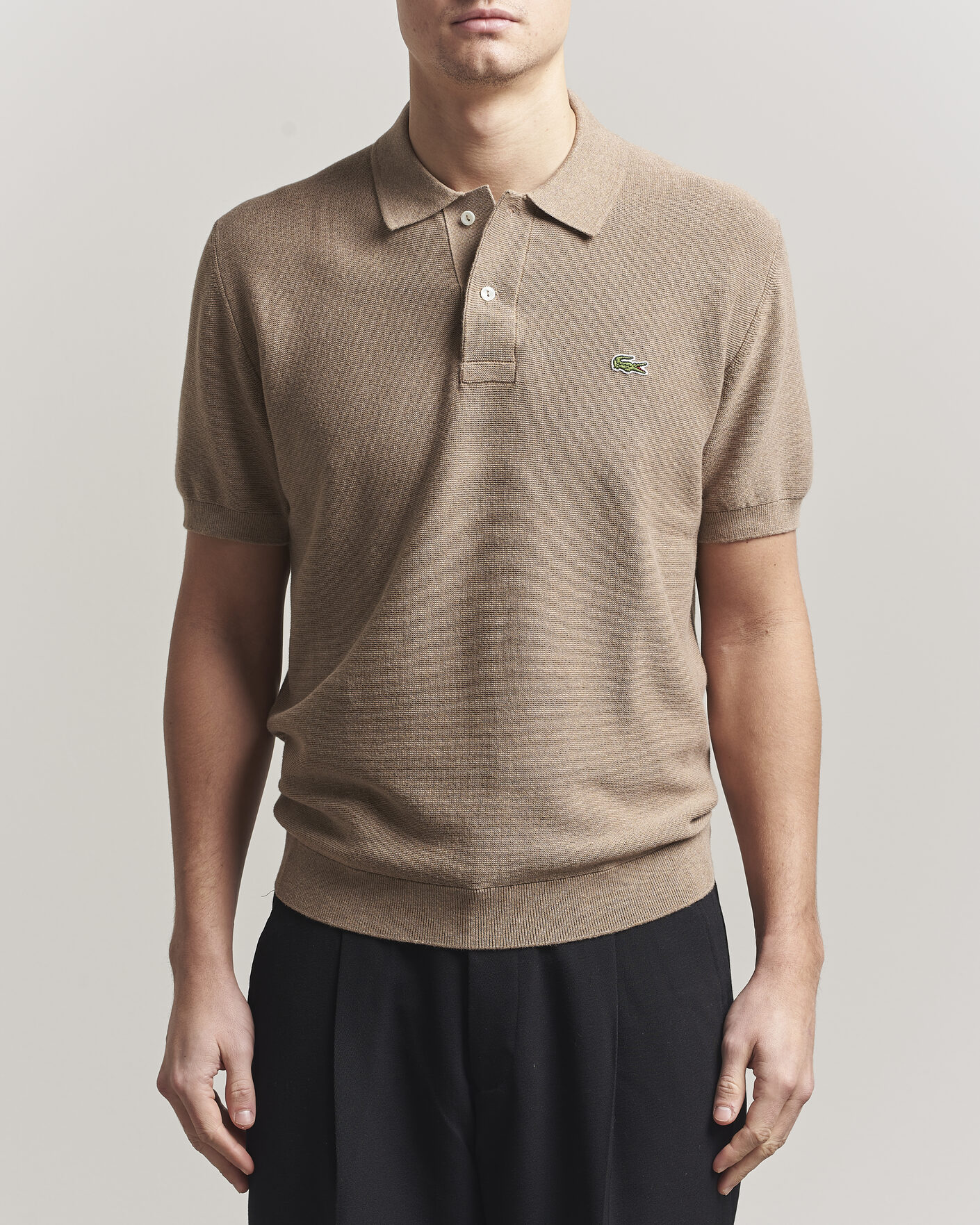 Herren | Poloshirts | Lacoste | Cotton Knitted Polo Viennois Heather