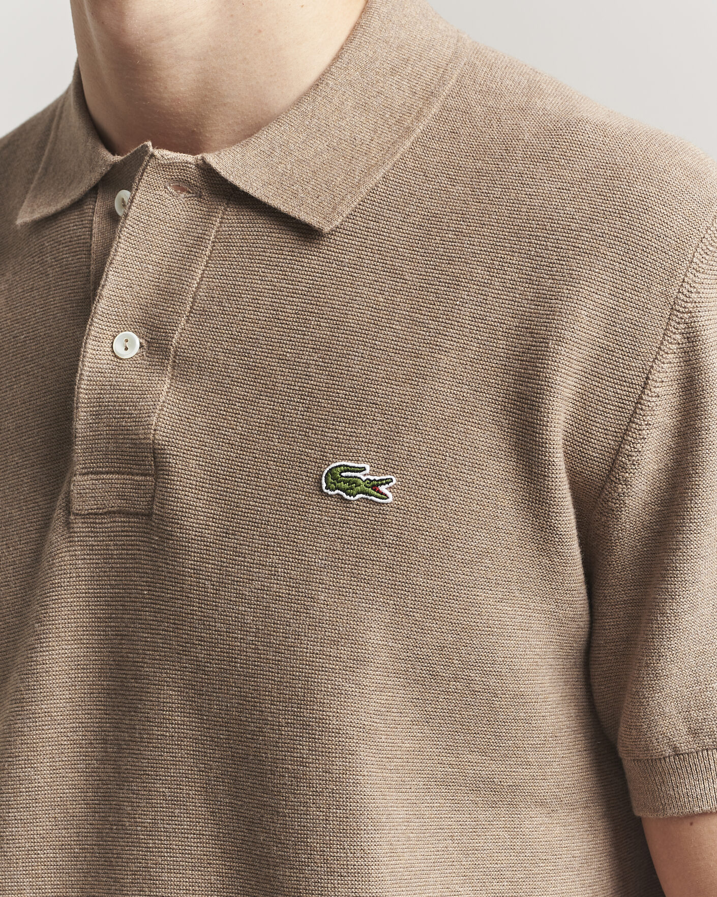Herren | Poloshirts | Lacoste | Cotton Knitted Polo Viennois Heather