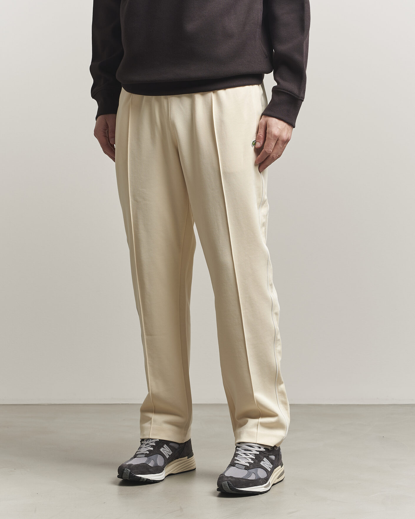 Herren | Hosen | Lacoste | Piqué Track Pants Naturel Clair