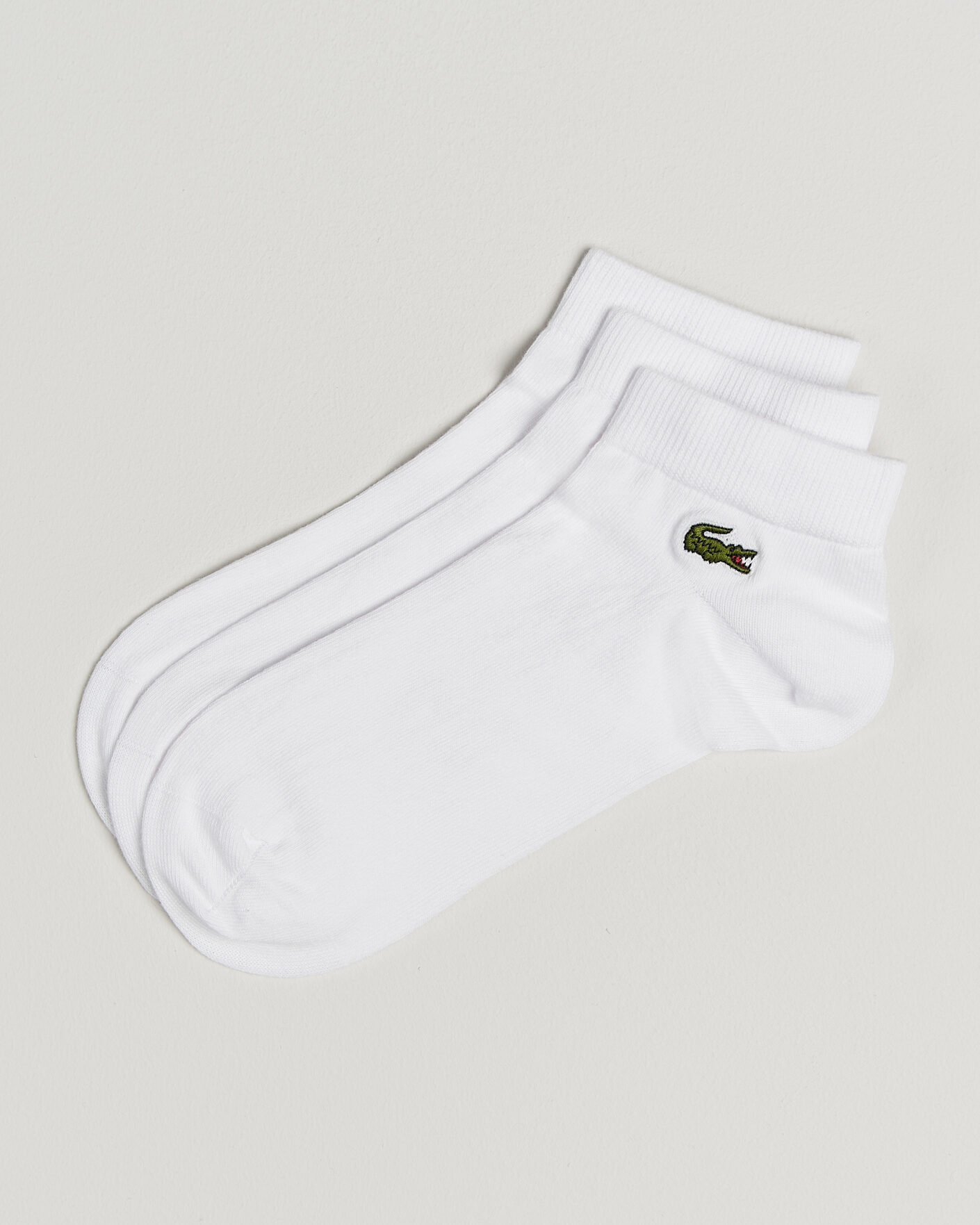 Herren | Unterwäsche | Lacoste | 3-Pack Short Sport Socks White
