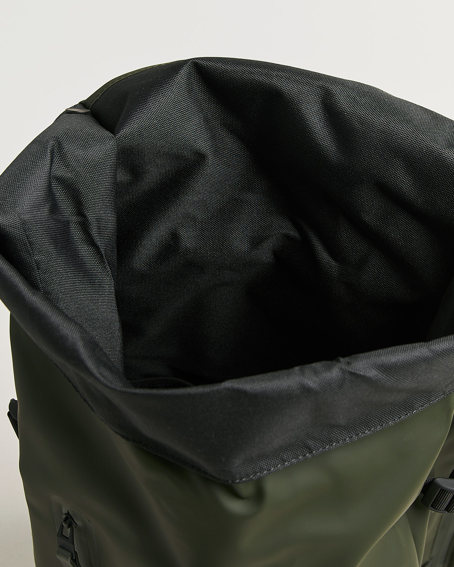 Herren | Taschen | RAINS | Rolltop Large Rucksack Green