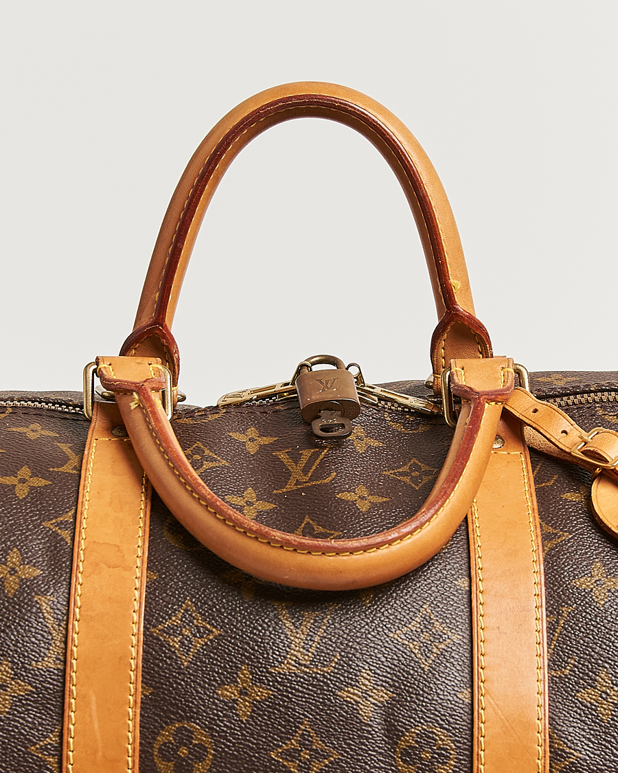 Herren | Pre-Owned & Vintage Bags | Louis Vuitton Pre-Owned | Keepall Bandouliére 55 Monogram