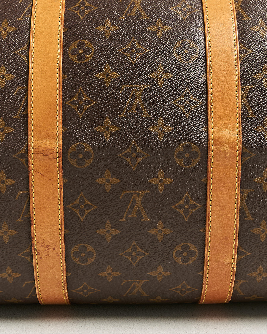 Herren | Pre-Owned & Vintage Bags | Louis Vuitton Pre-Owned | Keepall Bandouliére 55 Monogram
