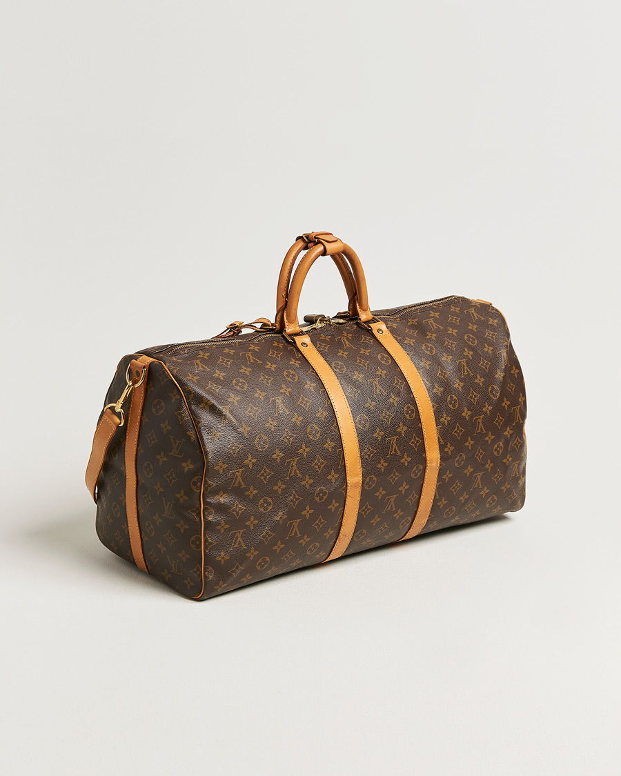 Herren | Pre-Owned & Vintage Bags | Louis Vuitton Pre-Owned | Keepall Bandouliére 55 Monogram