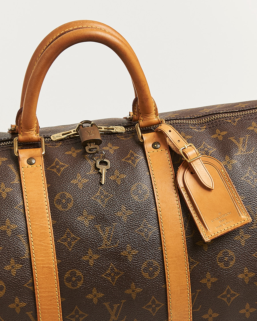 Herren | Pre-Owned & Vintage Bags | Louis Vuitton Pre-Owned | Keepall Bandouliére 55 Monogram