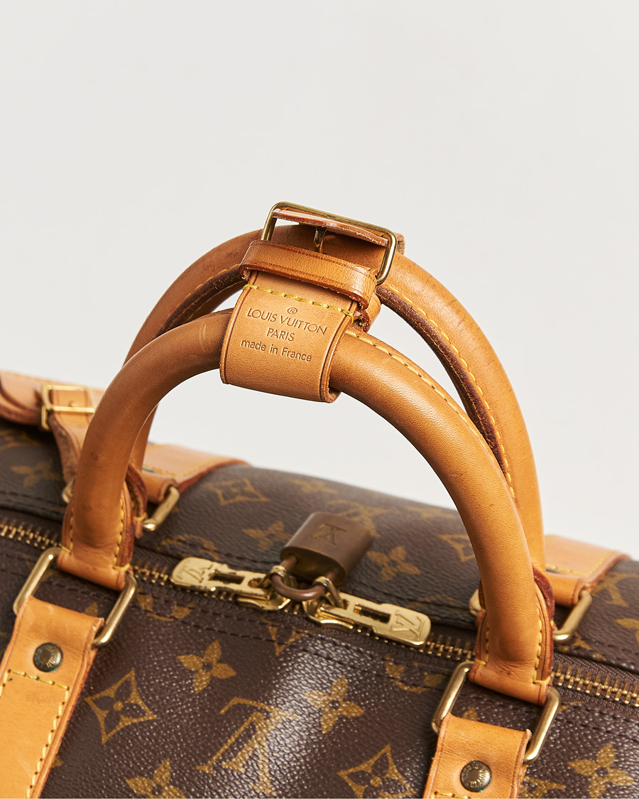 Herren | Pre-Owned & Vintage Bags | Louis Vuitton Pre-Owned | Keepall Bandouliére 55 Monogram