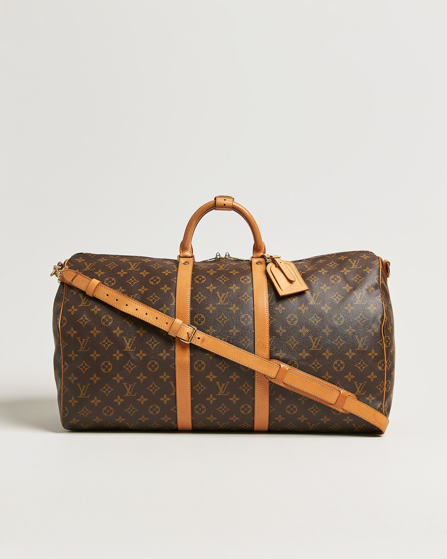 Herren | Pre-Owned & Vintage Bags | Louis Vuitton Pre-Owned | Keepall Bandouliére 55 Monogram