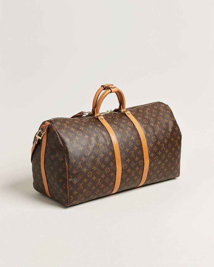 Herren | Pre-Owned & Vintage Bags | Louis Vuitton Pre-Owned | Keepall Bandouliére 55 Monogram