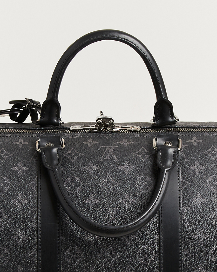 Herren | Louis Vuitton Pre-Owned Keepall Bandouliére 55 Monogram Eclipse | Louis Vuitton Pre-Owned | Keepall Bandouliére 55 Monogram Eclipse