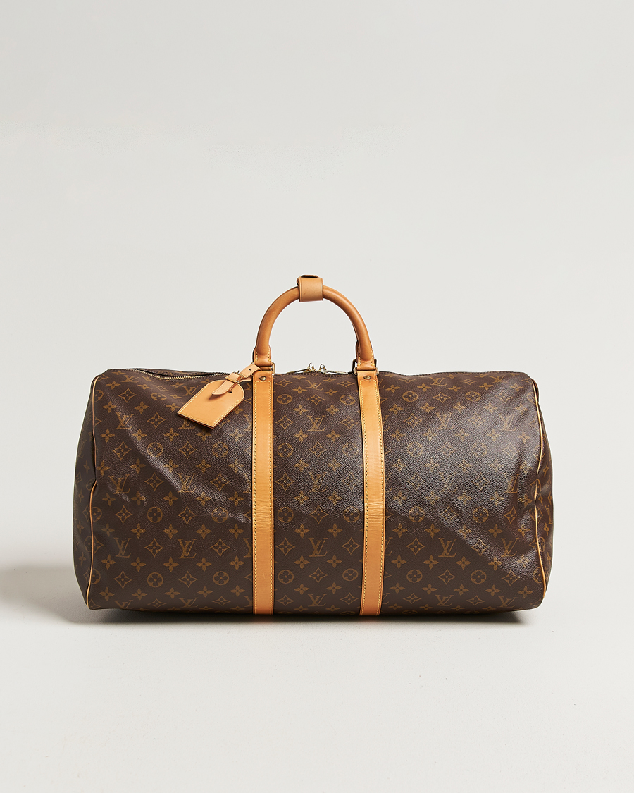 Herren | Pre-Owned & Vintage Bags | Louis Vuitton Pre-Owned | Keepall 55 Monogram